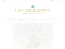 Tablet Screenshot of lilycharleston.com
